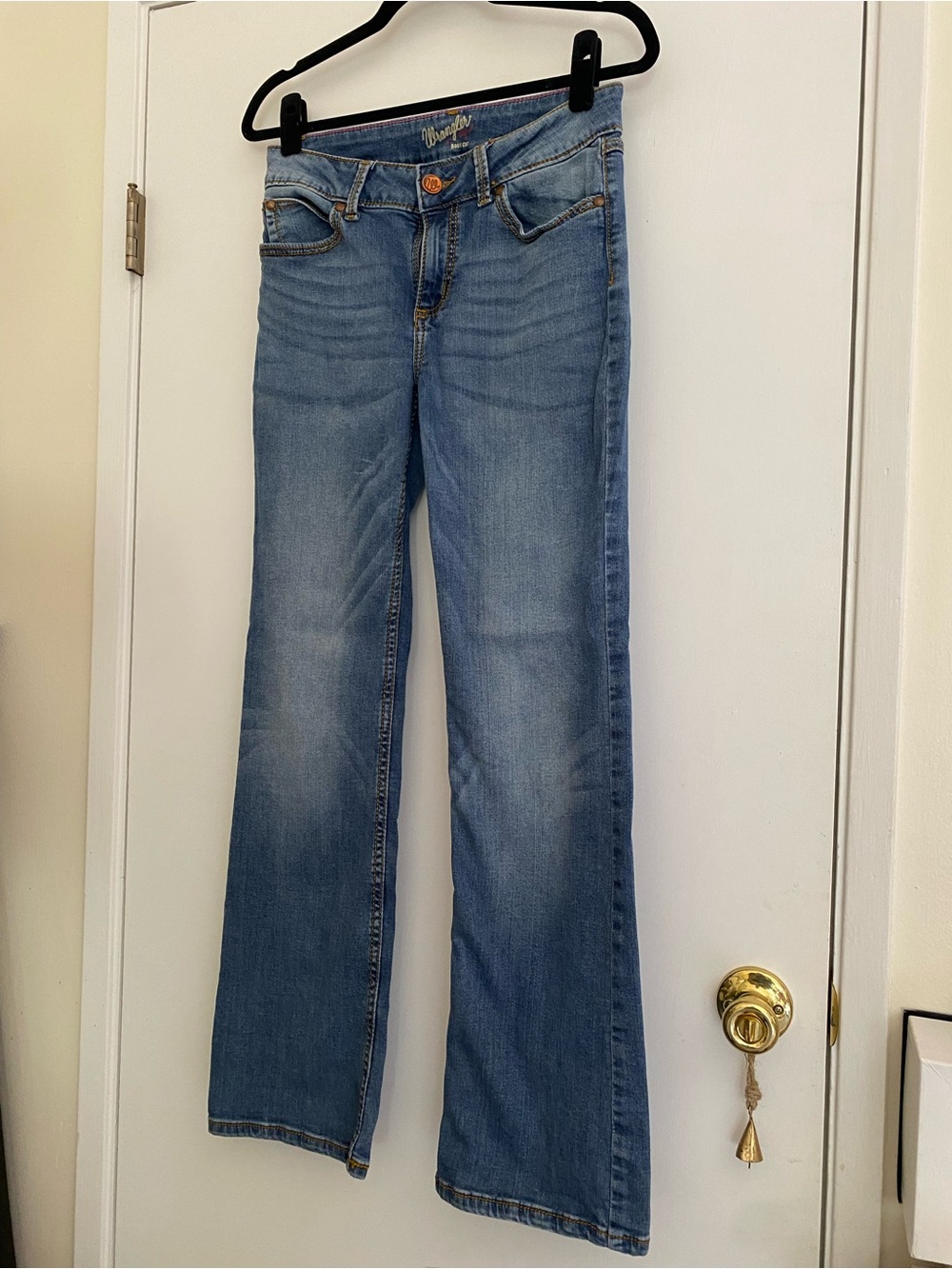 Wrangler Light Blue Flare Jeans - Wide Leg